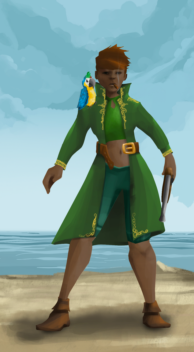 AlgoSeas Pirate #3618 NFT on Algorand