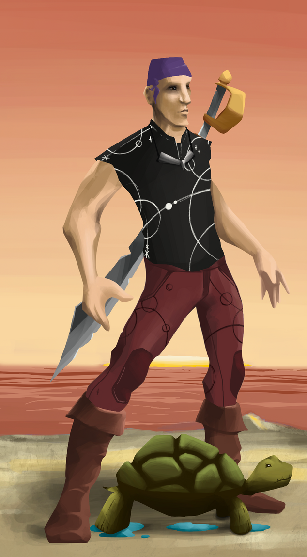 AlgoSeas Pirate #36185 NFT on Algorand