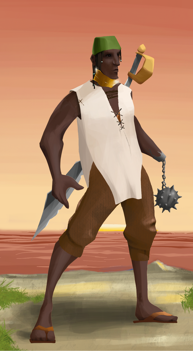 AlgoSeas Pirate #36190 NFT on Algorand