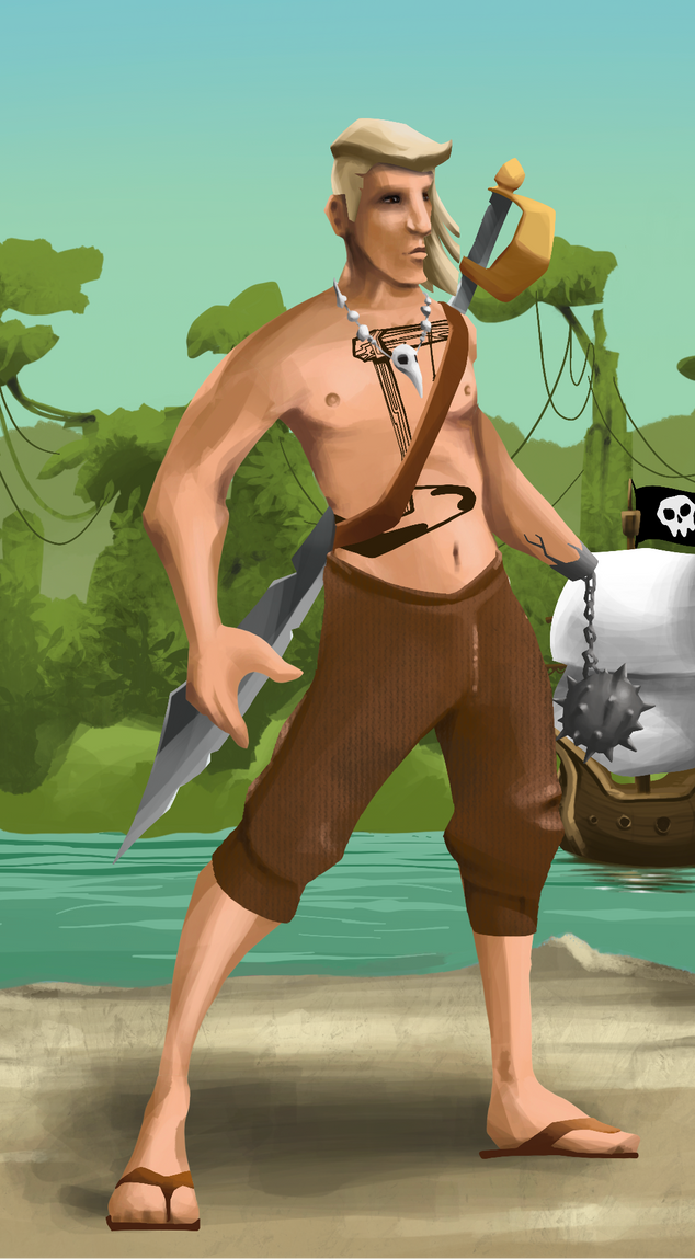 AlgoSeas Pirate #36194 NFT on Algorand