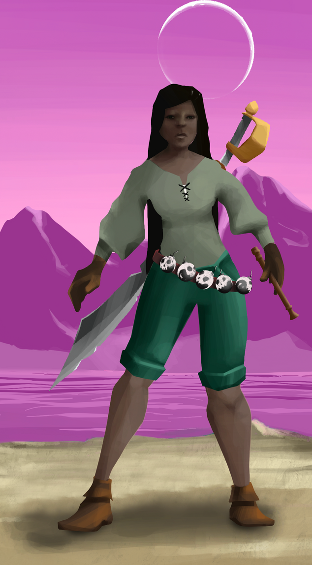 AlgoSeas Pirate #36206 NFT on Algorand