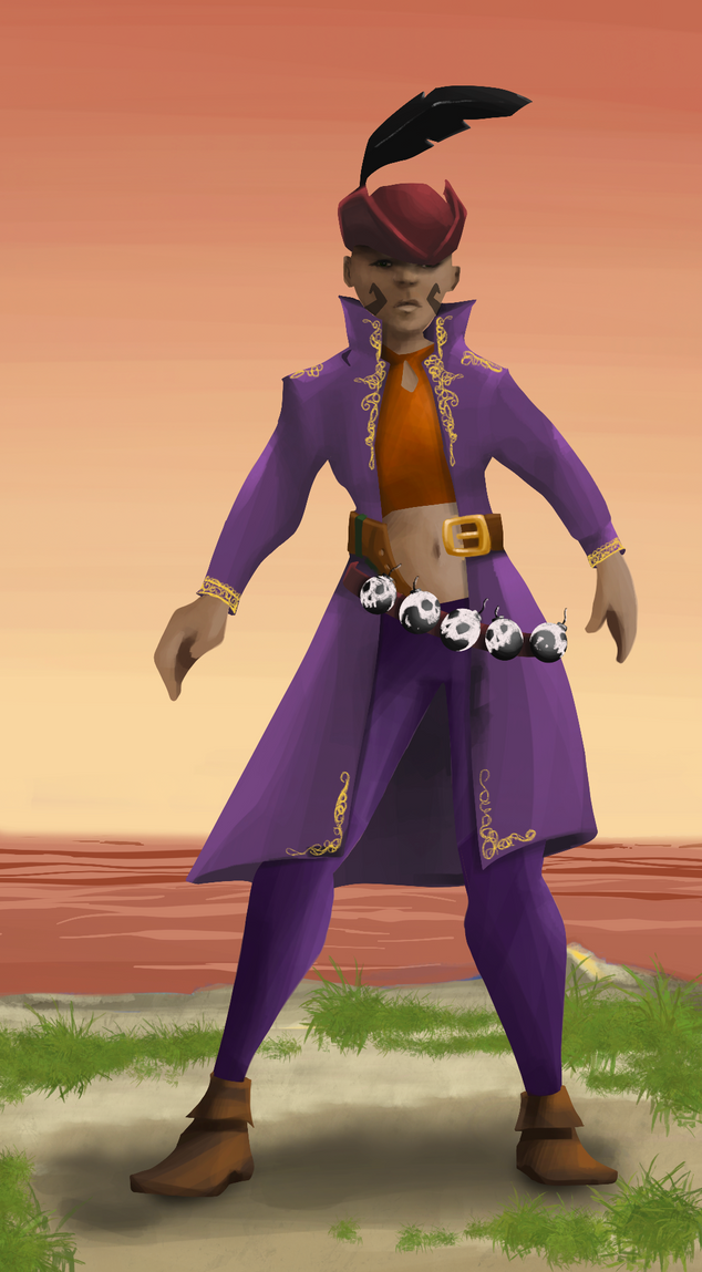 AlgoSeas Pirate #36216 NFT on Algorand