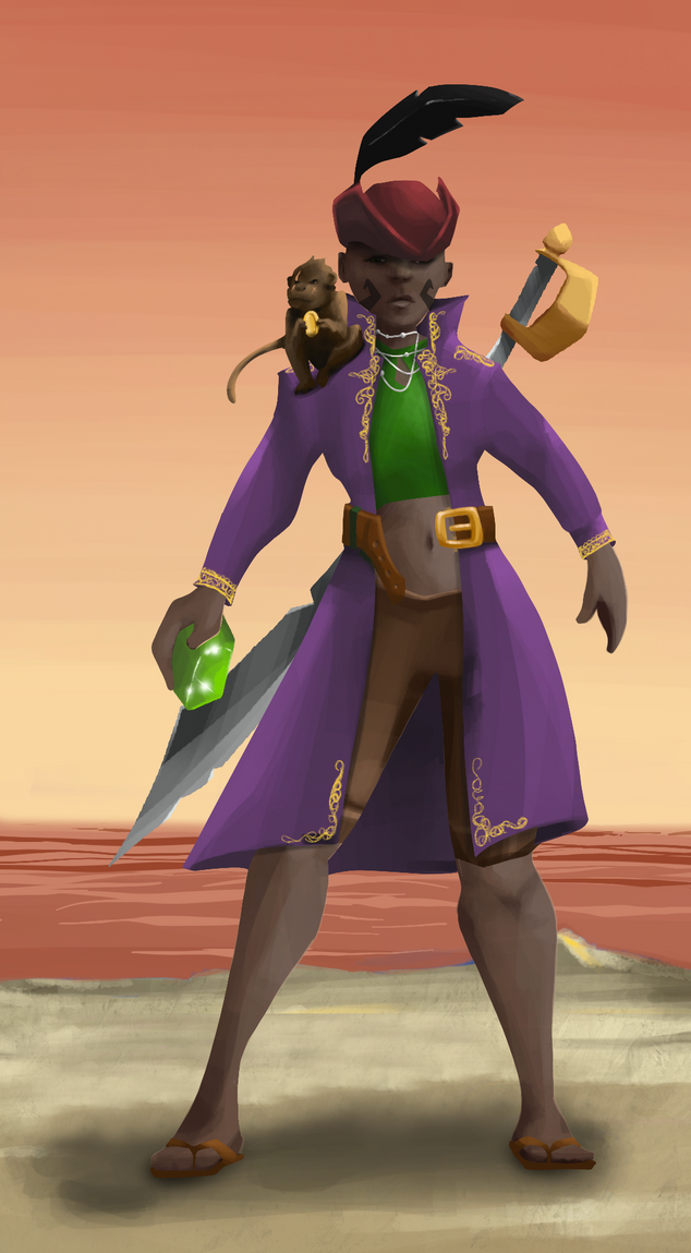 AlgoSeas Pirate #36218 NFT on Algorand