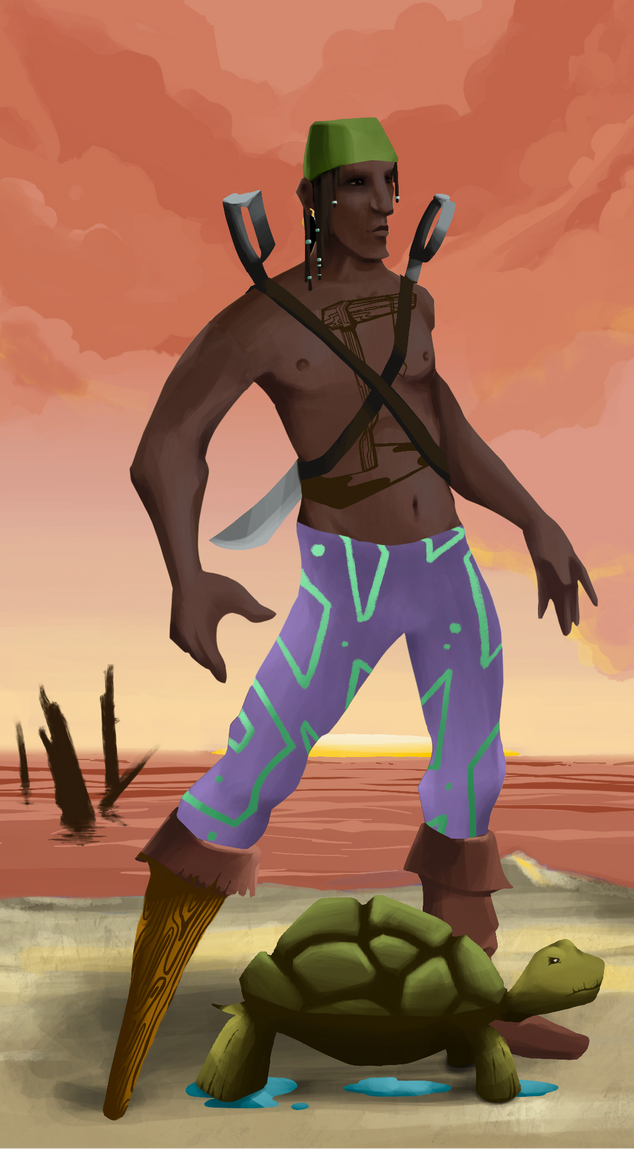 AlgoSeas Pirate #36225 NFT on Algorand