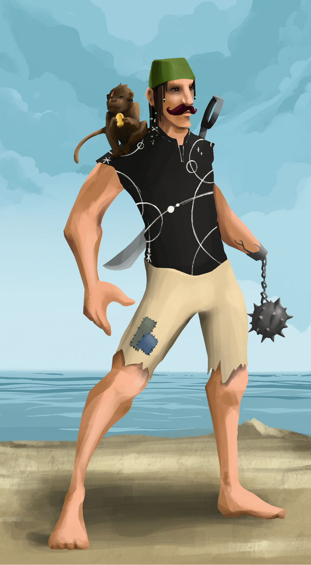 AlgoSeas Pirate #36234 NFT on Algorand