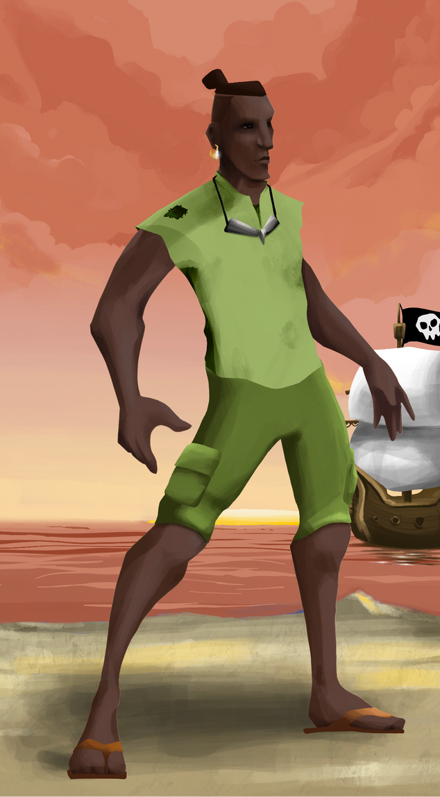 AlgoSeas Pirate #36260 NFT on Algorand