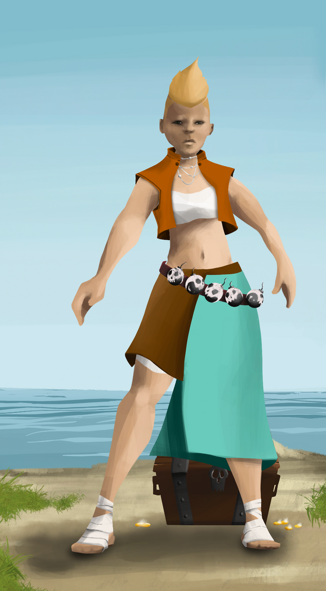 AlgoSeas Pirate #36263 NFT on Algorand