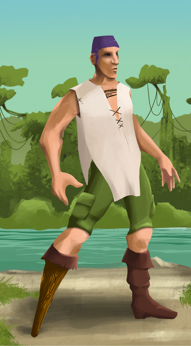 AlgoSeas Pirate #36272 NFT on Algorand