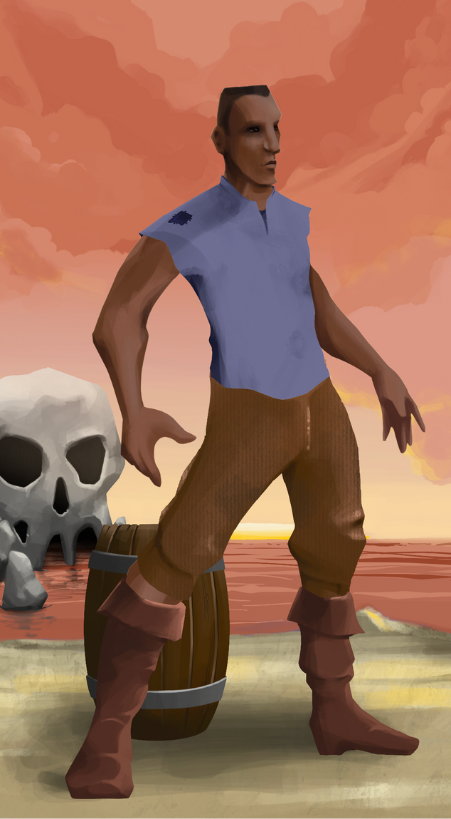 AlgoSeas Pirate #36293 NFT on Algorand