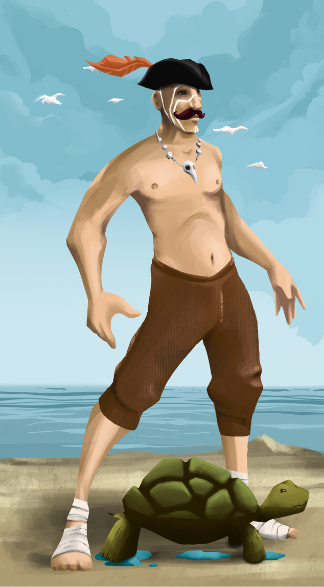 AlgoSeas Pirate #36312 NFT on Algorand