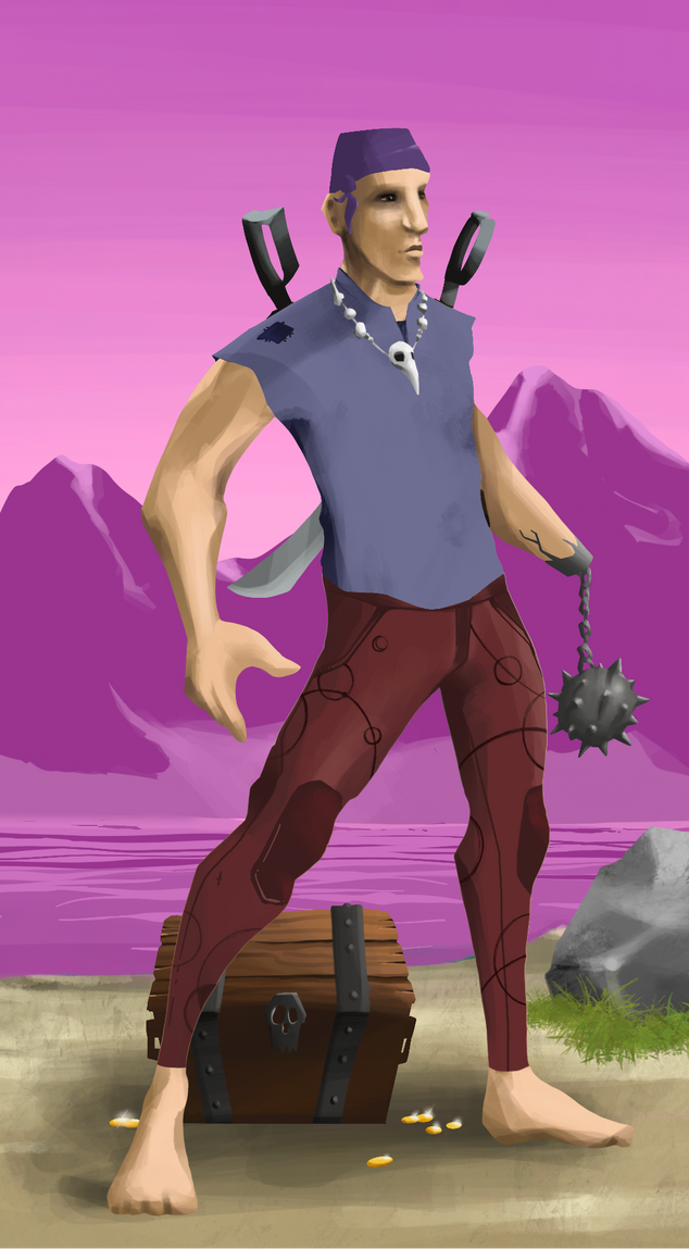 AlgoSeas Pirate #36315 NFT on Algorand