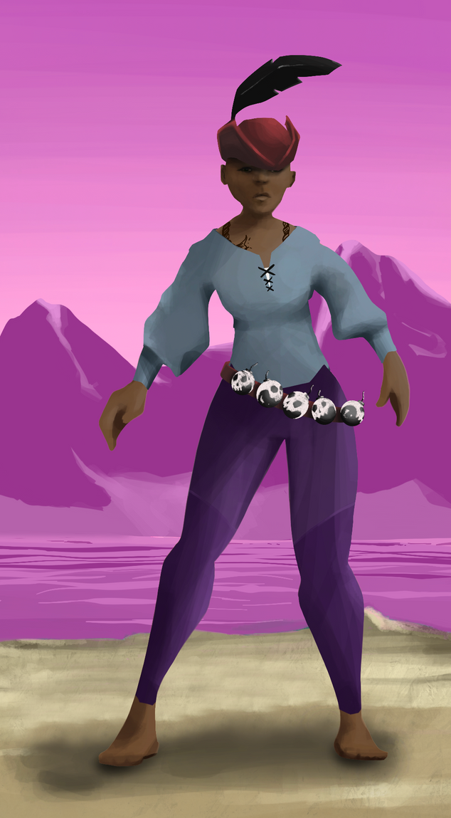 AlgoSeas Pirate #3633 NFT on Algorand