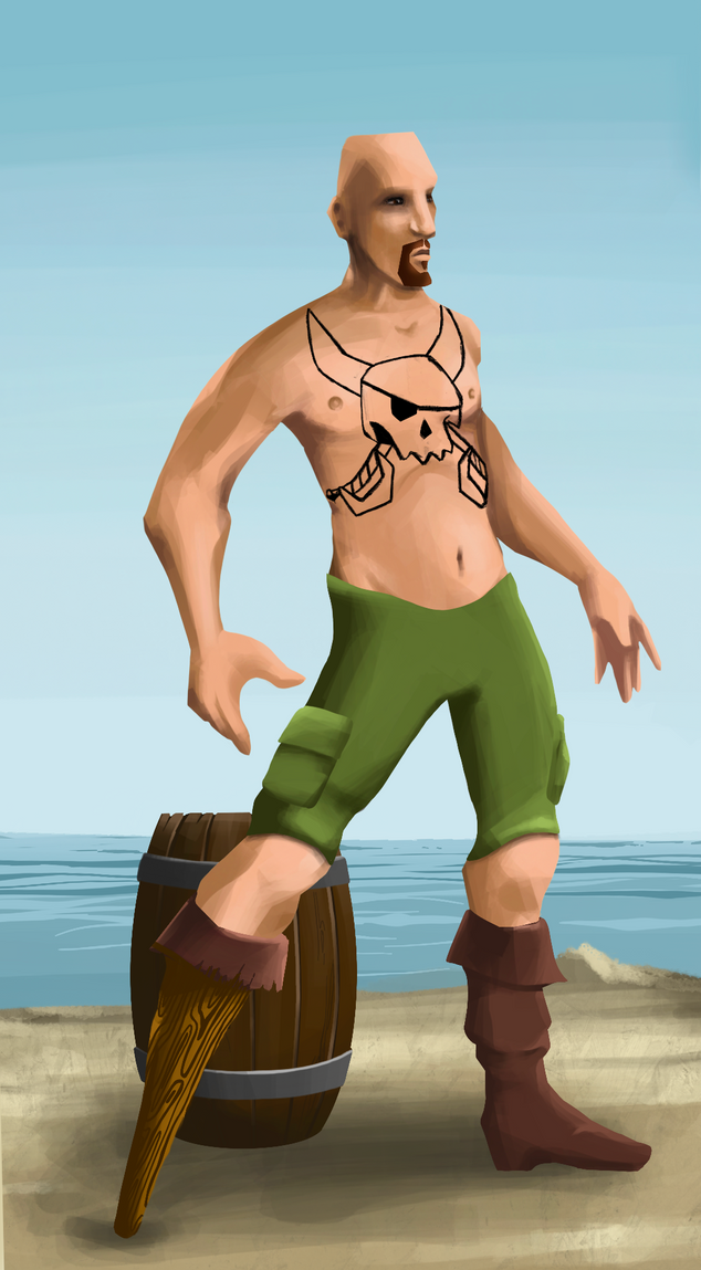 AlgoSeas Pirate #36331 NFT on Algorand