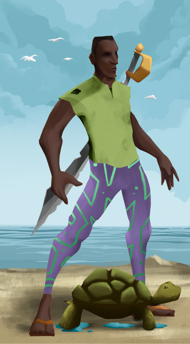 AlgoSeas Pirate #3639 NFT on Algorand