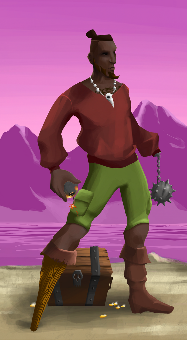 AlgoSeas Pirate #36403 NFT on Algorand