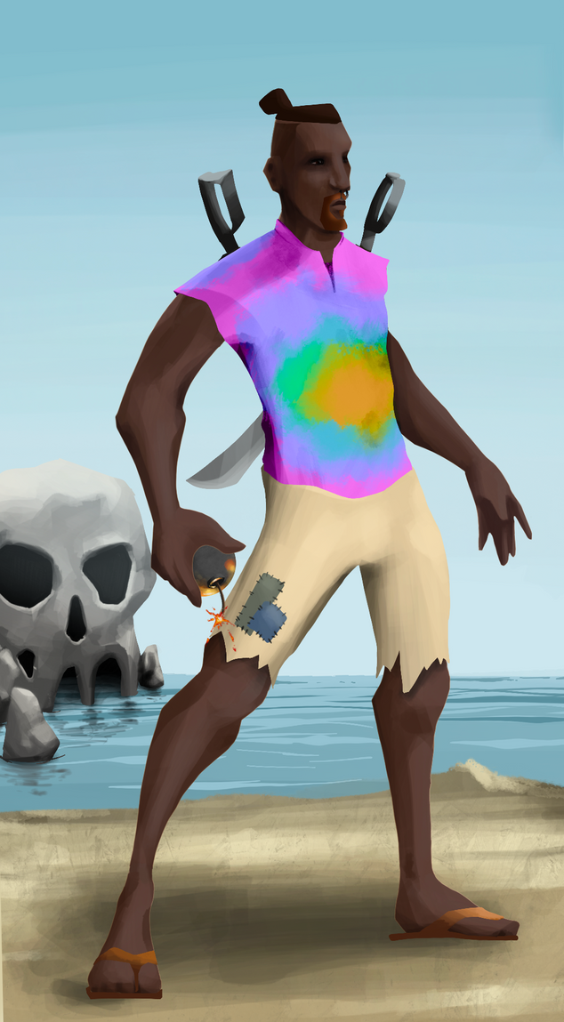 AlgoSeas Pirate #36406 NFT on Algorand