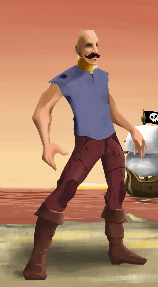 AlgoSeas Pirate #36424 NFT on Algorand