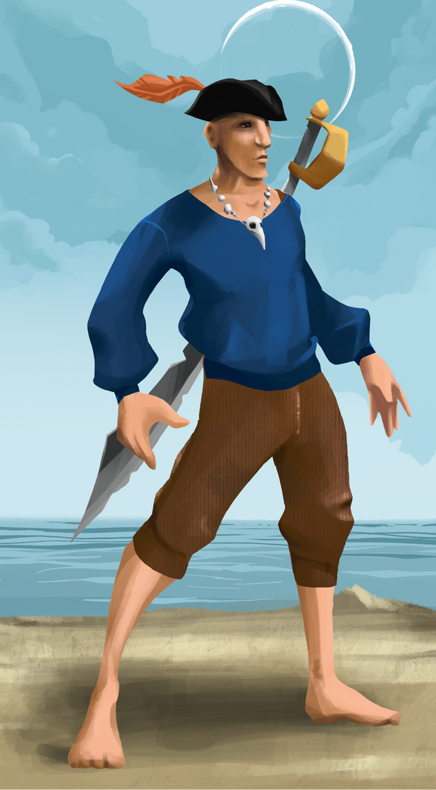 AlgoSeas Pirate #36435 NFT on Algorand