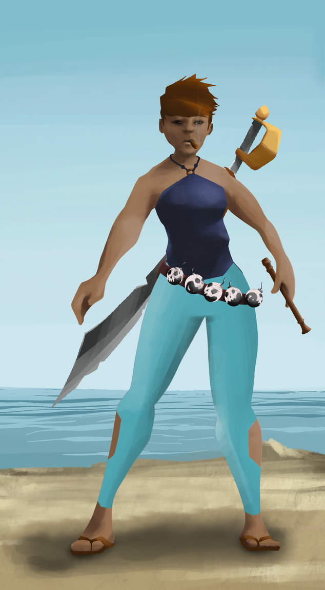 AlgoSeas Pirate #3644 NFT on Algorand