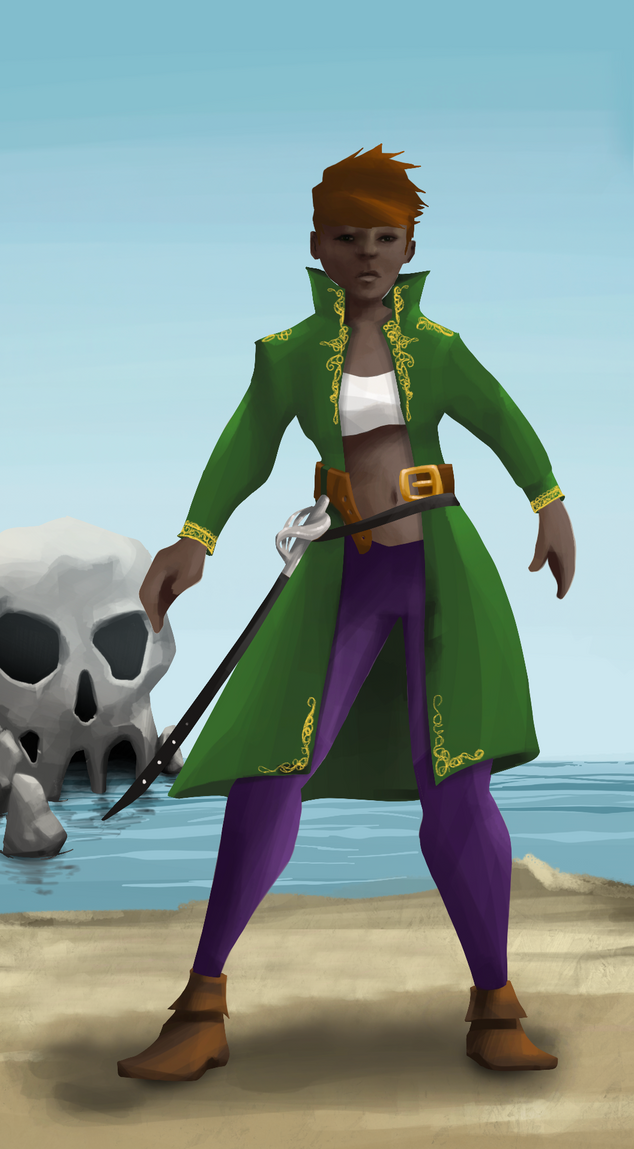 AlgoSeas Pirate #36444 NFT on Algorand