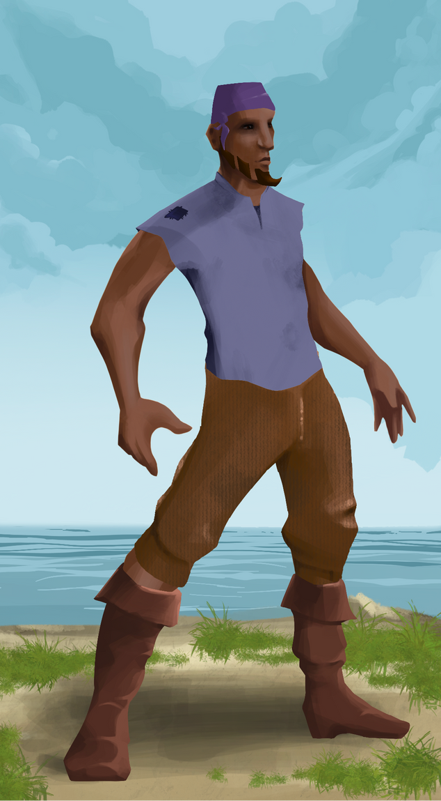 AlgoSeas Pirate #36445 NFT on Algorand