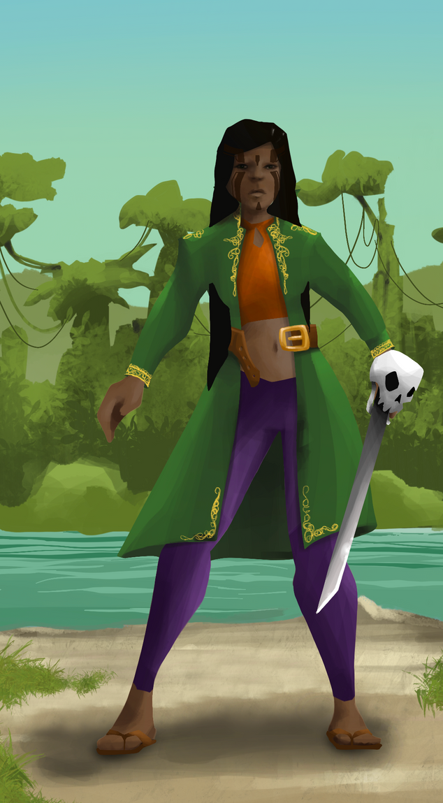 AlgoSeas Pirate #36462 NFT on Algorand