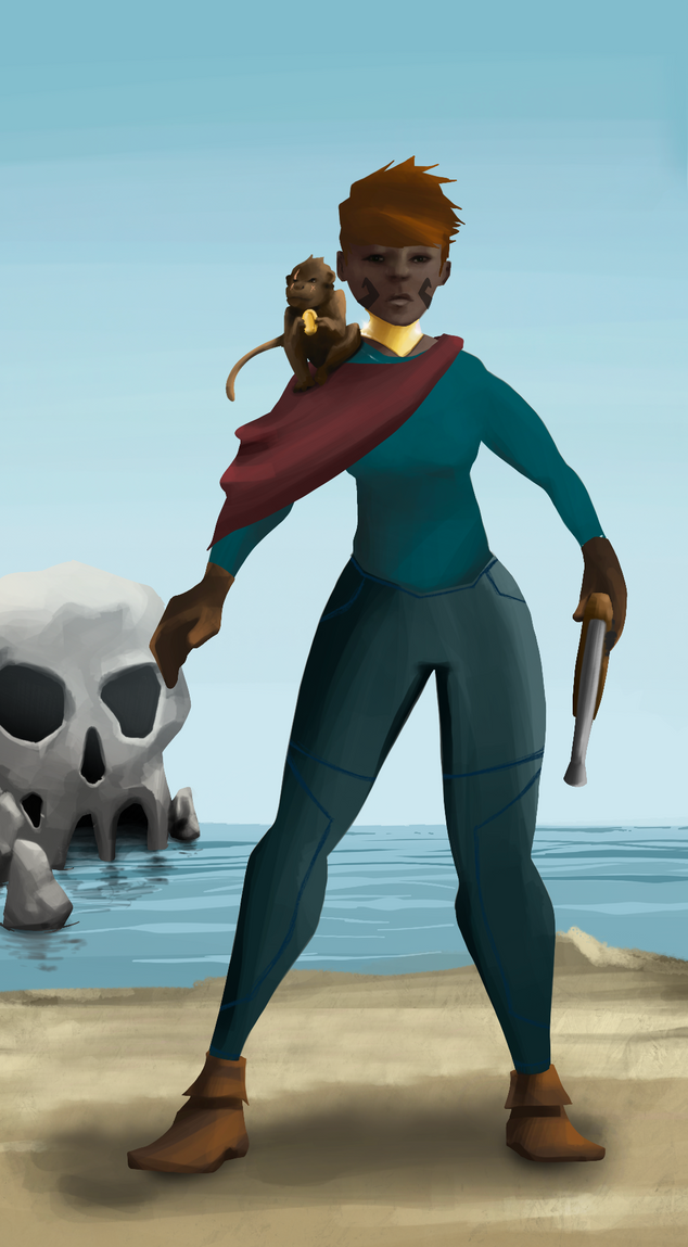 AlgoSeas Pirate #36465 NFT on Algorand