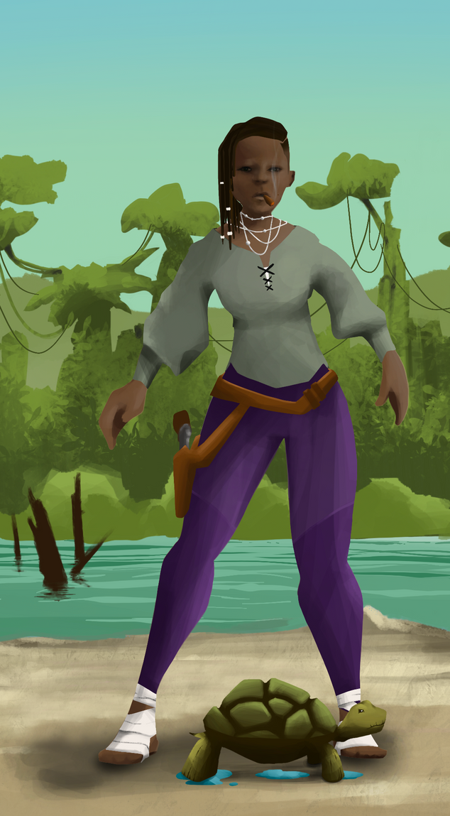 AlgoSeas Pirate #36468 NFT on Algorand