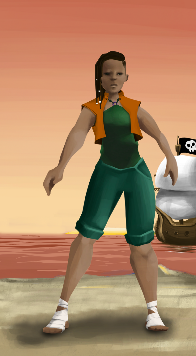 AlgoSeas Pirate #36471 NFT on Algorand