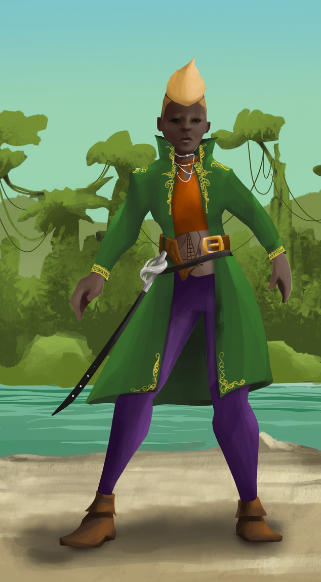 AlgoSeas Pirate #36475 NFT on Algorand