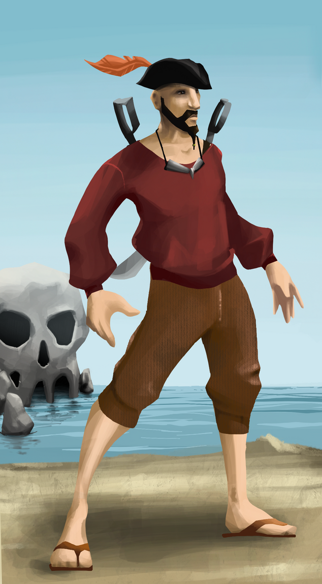 AlgoSeas Pirate #36493 NFT on Algorand