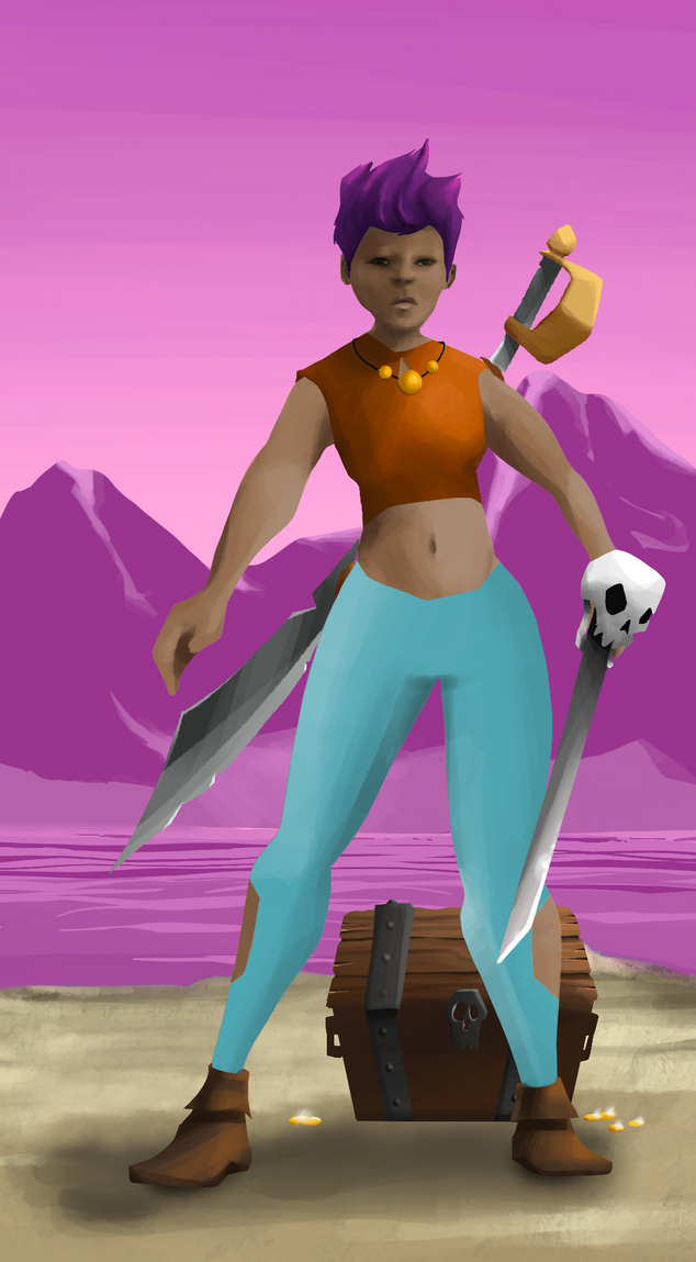 AlgoSeas Pirate #36503 NFT on Algorand