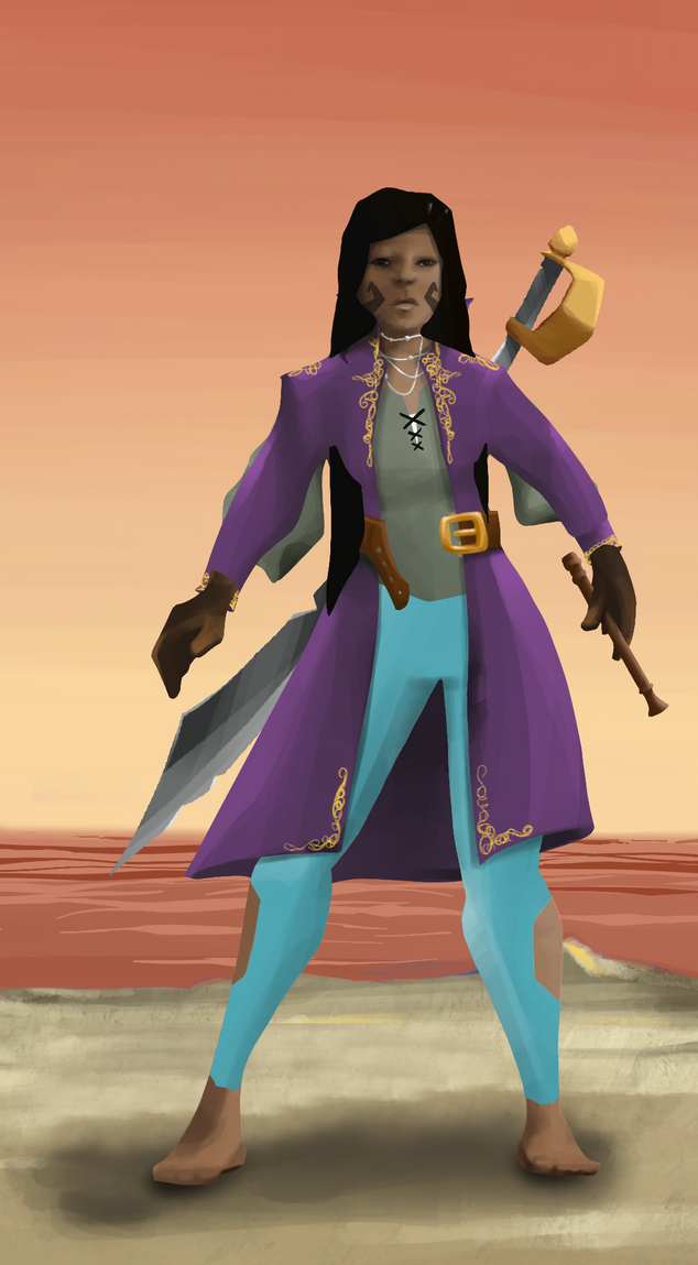 AlgoSeas Pirate #36507 NFT on Algorand