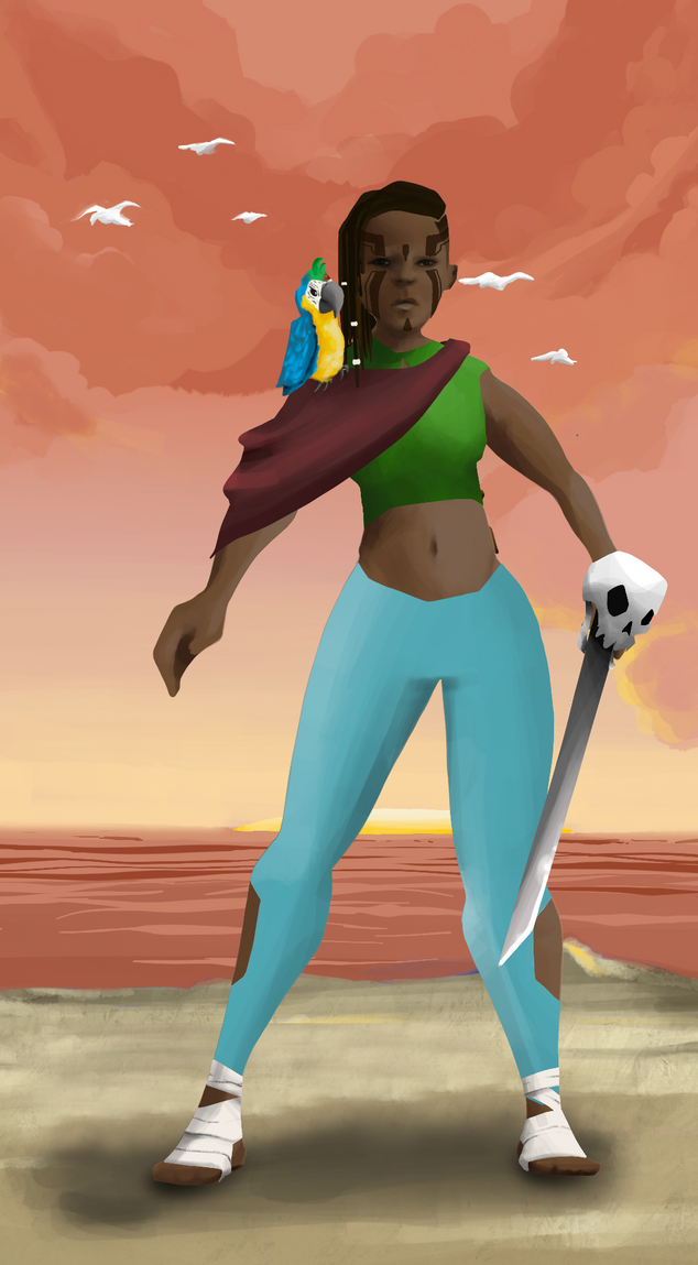 AlgoSeas Pirate #36509 NFT on Algorand