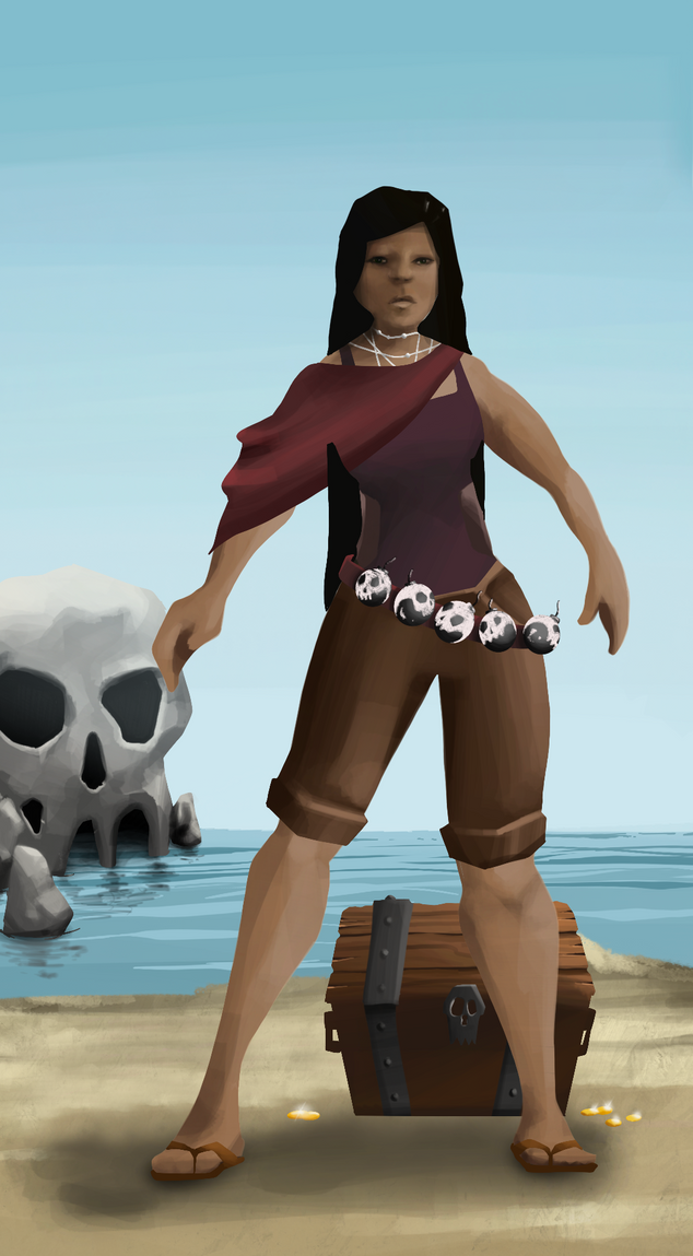 AlgoSeas Pirate #36523 NFT on Algorand