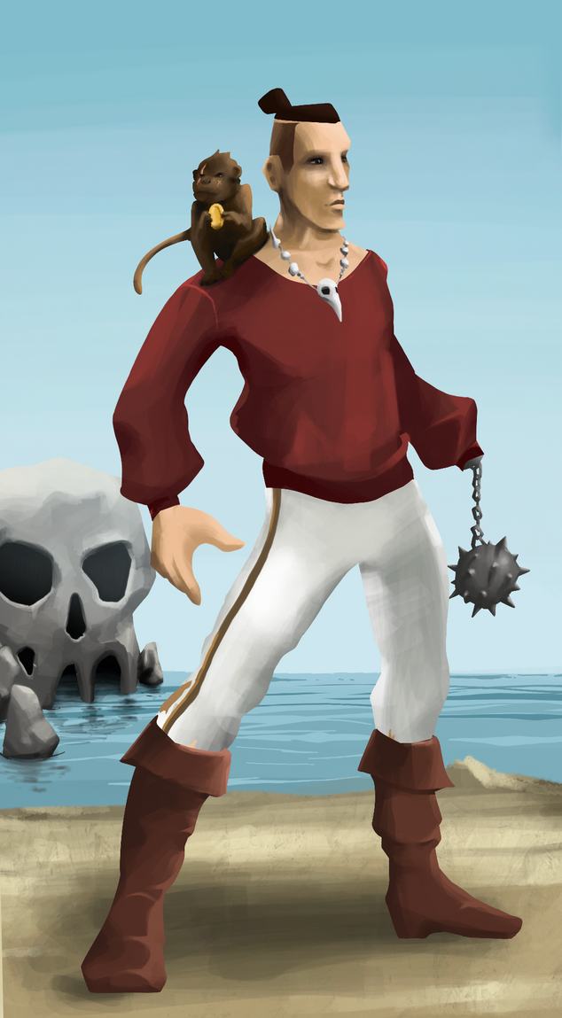 AlgoSeas Pirate #36527 NFT on Algorand