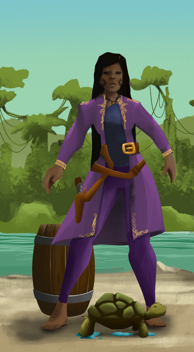 AlgoSeas Pirate #36536 NFT on Algorand