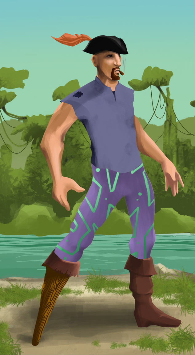 AlgoSeas Pirate #36546 NFT on Algorand