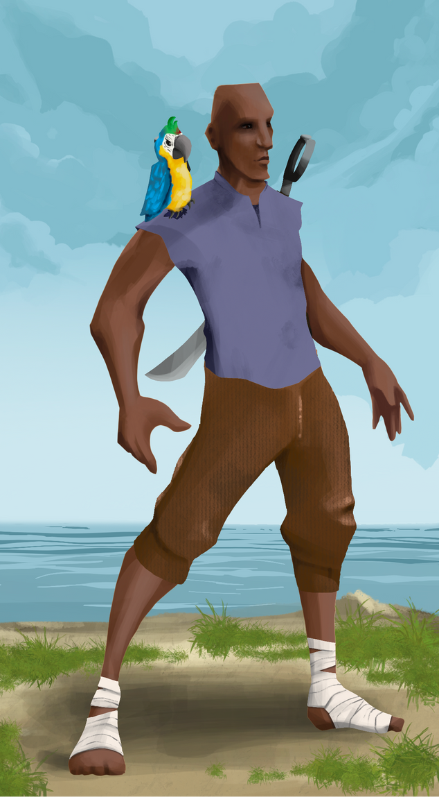 AlgoSeas Pirate #36561 NFT on Algorand