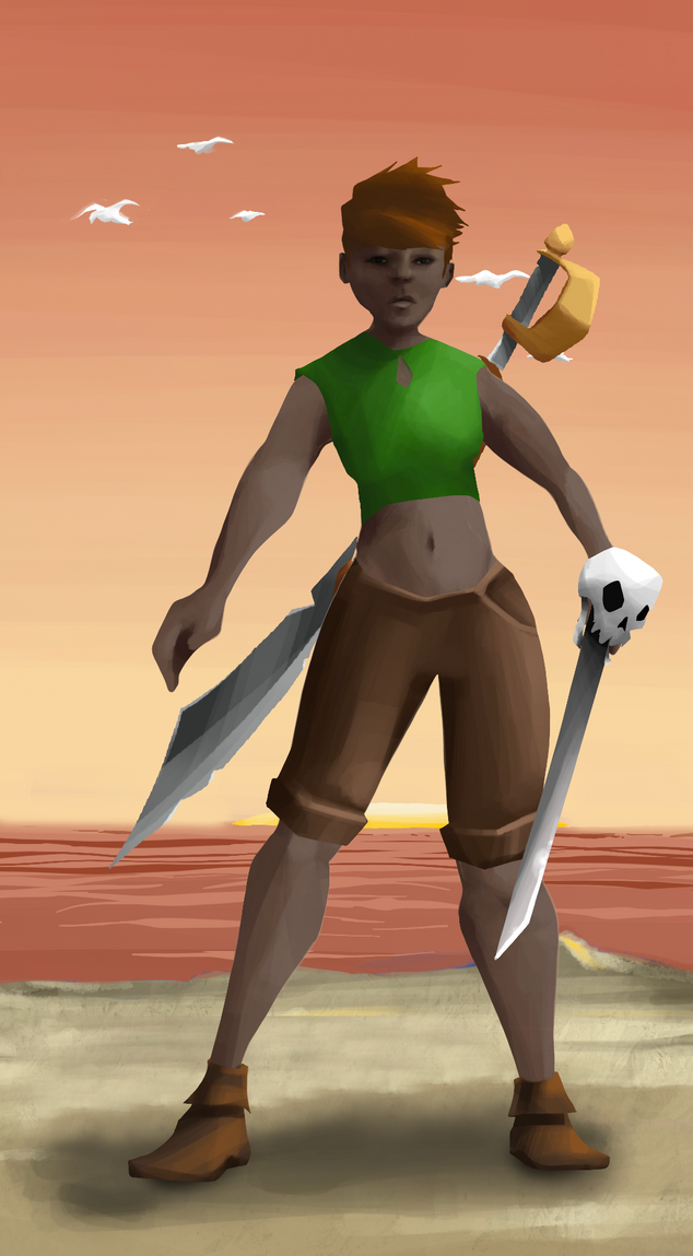 AlgoSeas Pirate #36563 NFT on Algorand