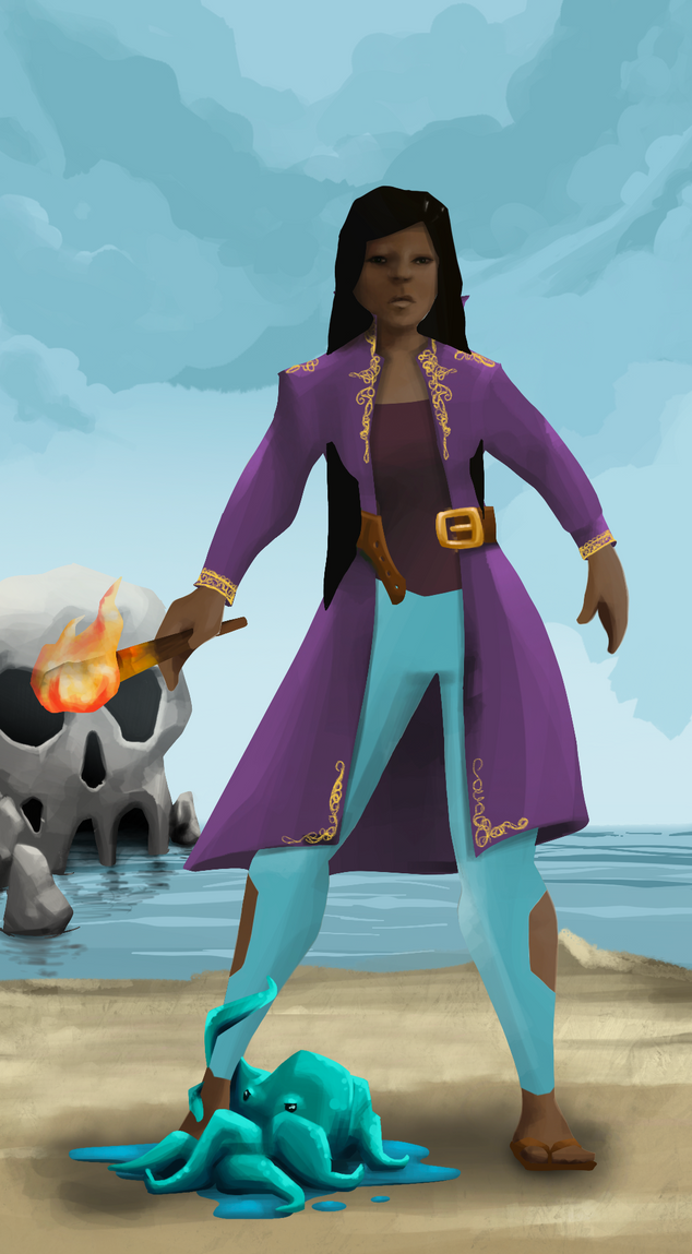 AlgoSeas Pirate #36570 NFT on Algorand