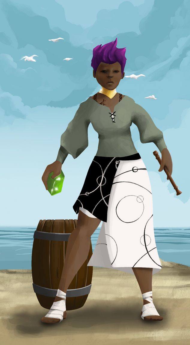 AlgoSeas Pirate #36589 NFT on Algorand