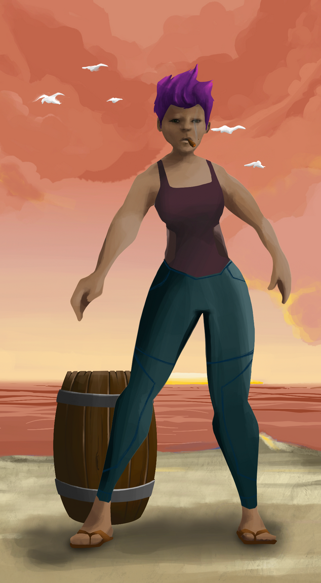 AlgoSeas Pirate #36590 NFT on Algorand