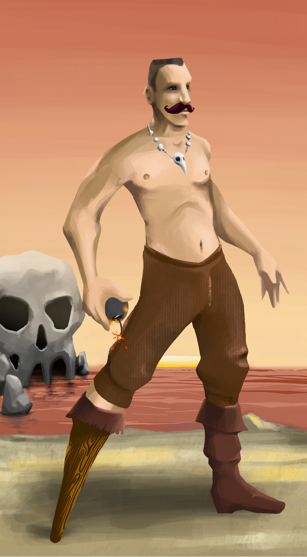 AlgoSeas Pirate #36597 NFT on Algorand