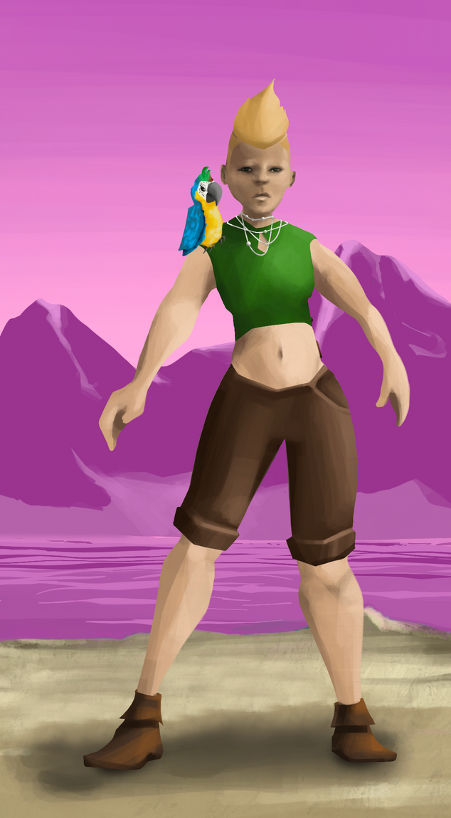 AlgoSeas Pirate #36614 NFT on Algorand