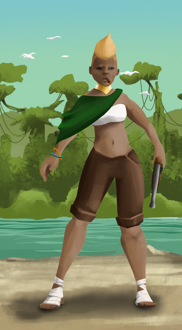 AlgoSeas Pirate #36617 NFT on Algorand