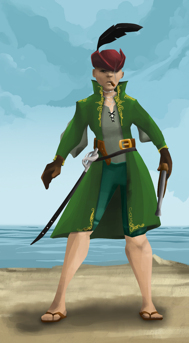 AlgoSeas Pirate #36638 NFT on Algorand