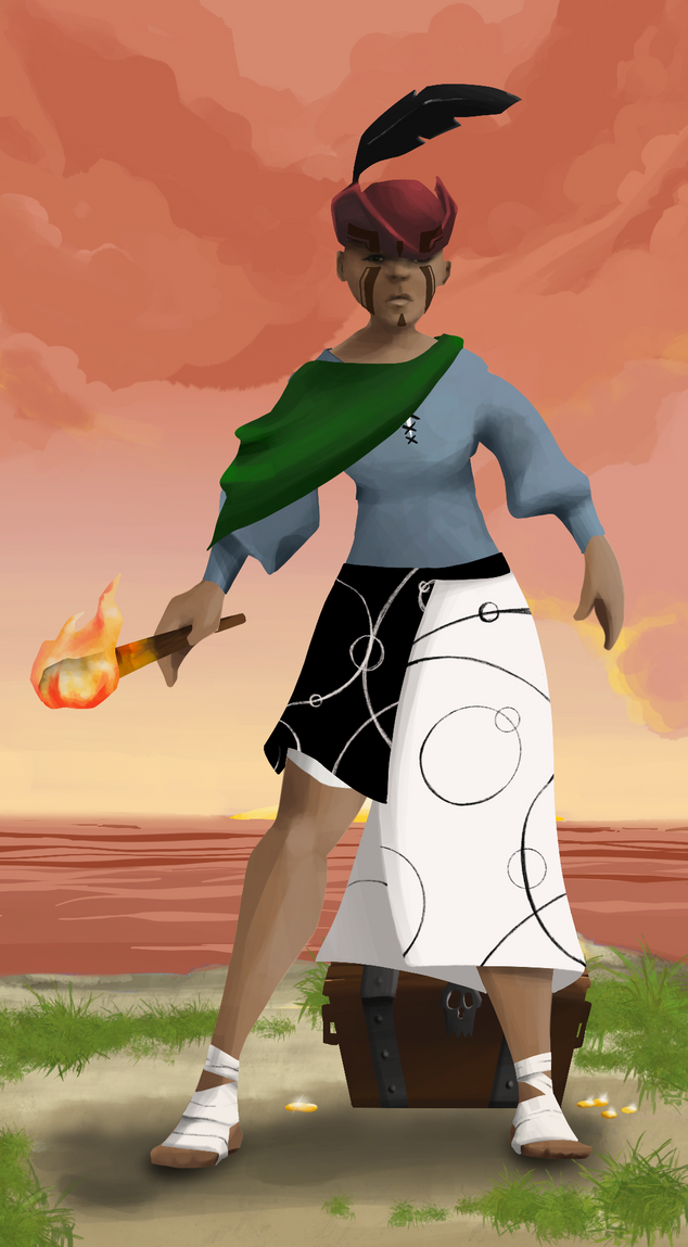 AlgoSeas Pirate #36663 NFT on Algorand