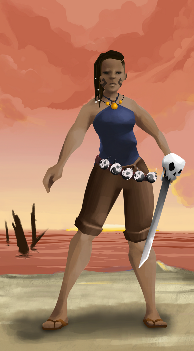 AlgoSeas Pirate #36665 NFT on Algorand