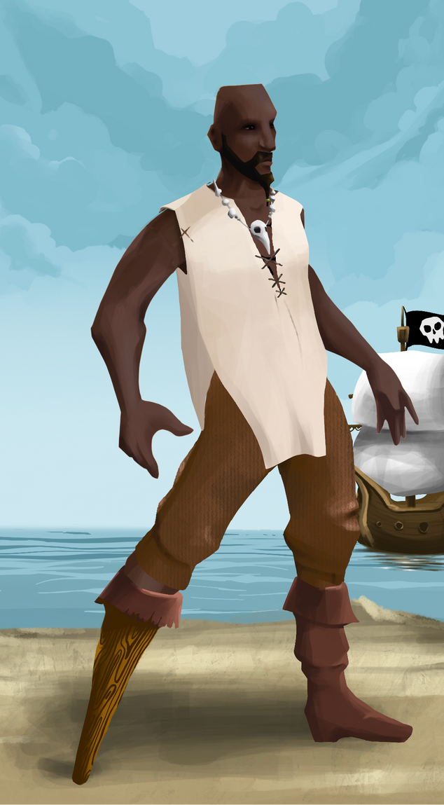 AlgoSeas Pirate #36669 NFT on Algorand